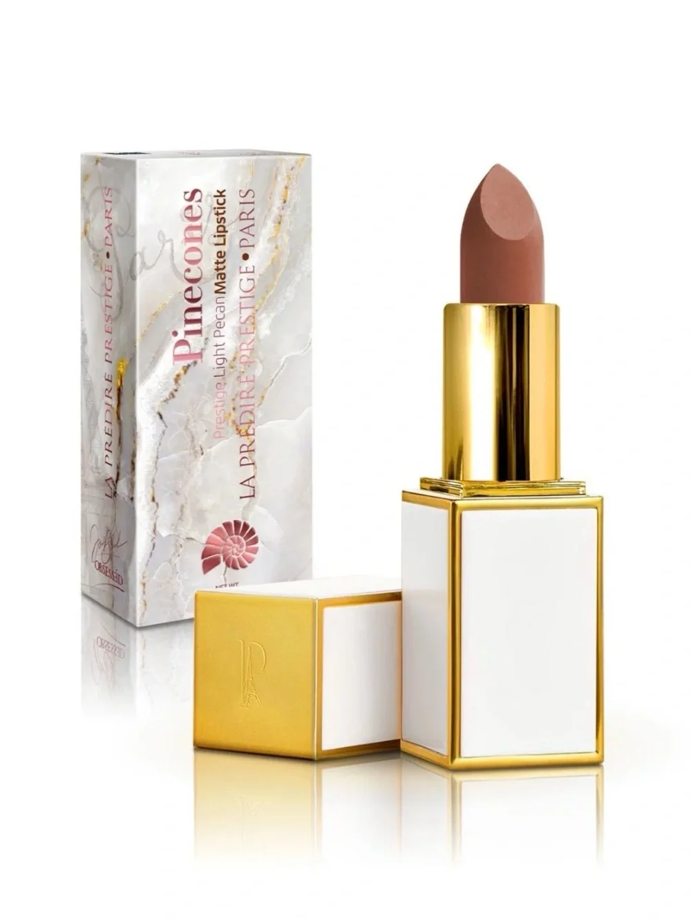 Pinecones Prestige Light Pecan Matte Lipstick